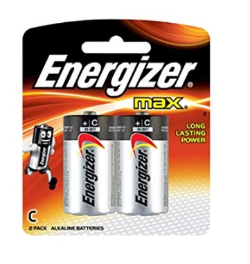 勁量 C 鹼性電芯 2粒裝