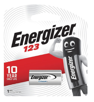 Energizer 3V 123 / CR17345 Lithium Battery