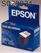 Epson 打印机噴墨盒 S020066 -Black