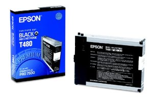 Epson 打印机噴墨盒 T480011 -Black