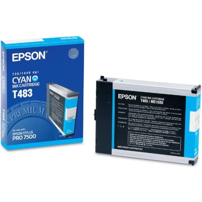 Epson 打印机噴墨盒 T483011 -Cyan