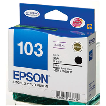 Epson 打印机噴墨盒 T1031-Black