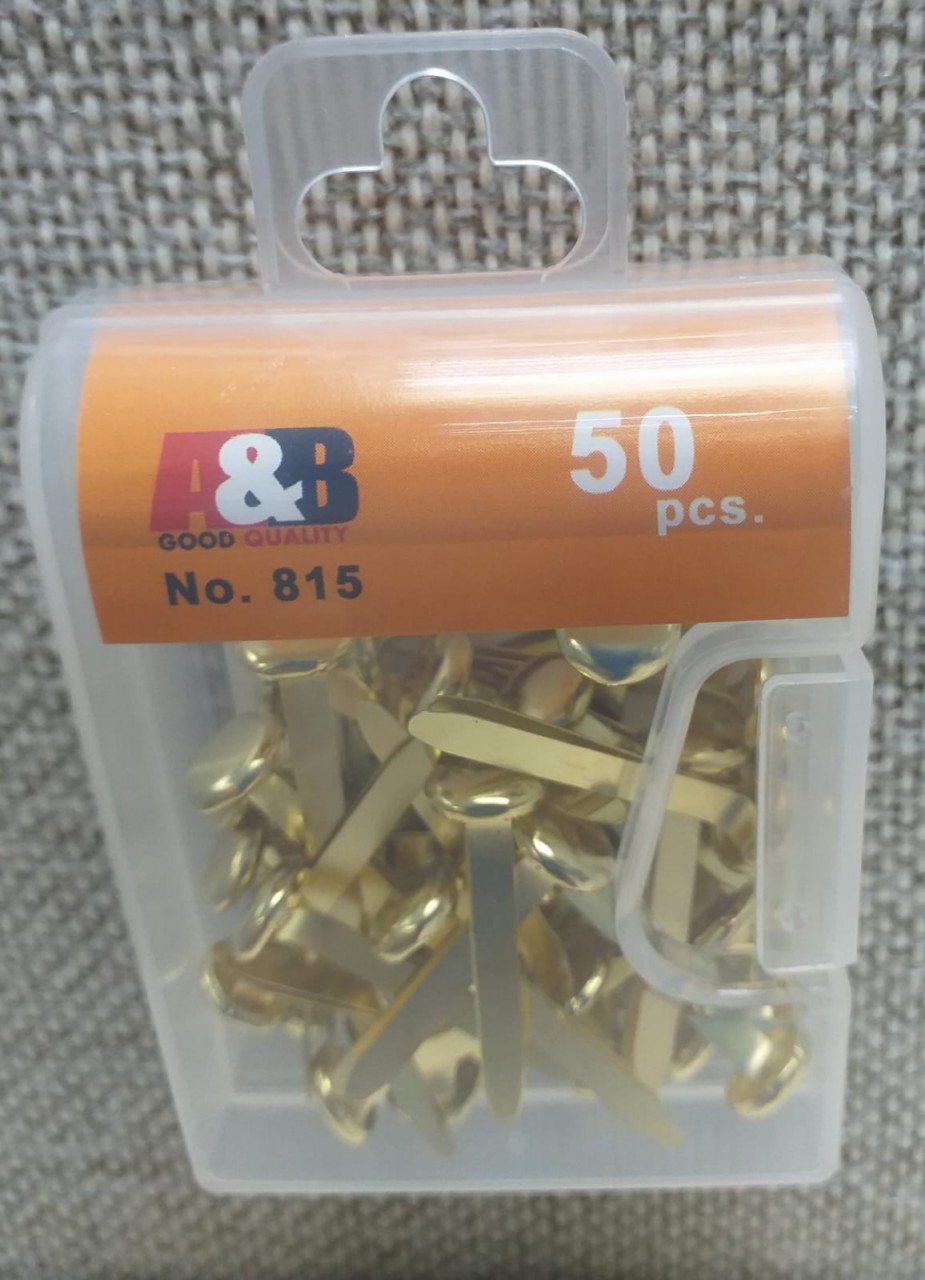 A&B No.815 开尾钉1" 50粒 / 1盒(25mm)