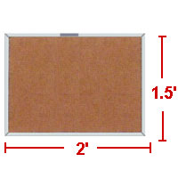 鋁架水松板 1.5' x 2'
