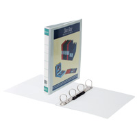 Bantex 25mm A4 <4-D-Ring> 活頁文件夾 / 白色