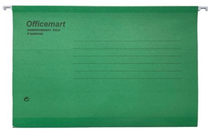 Officemart A4 Hanging File - Green
