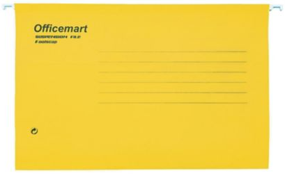 Officemart A4 Hanging File - Yellow