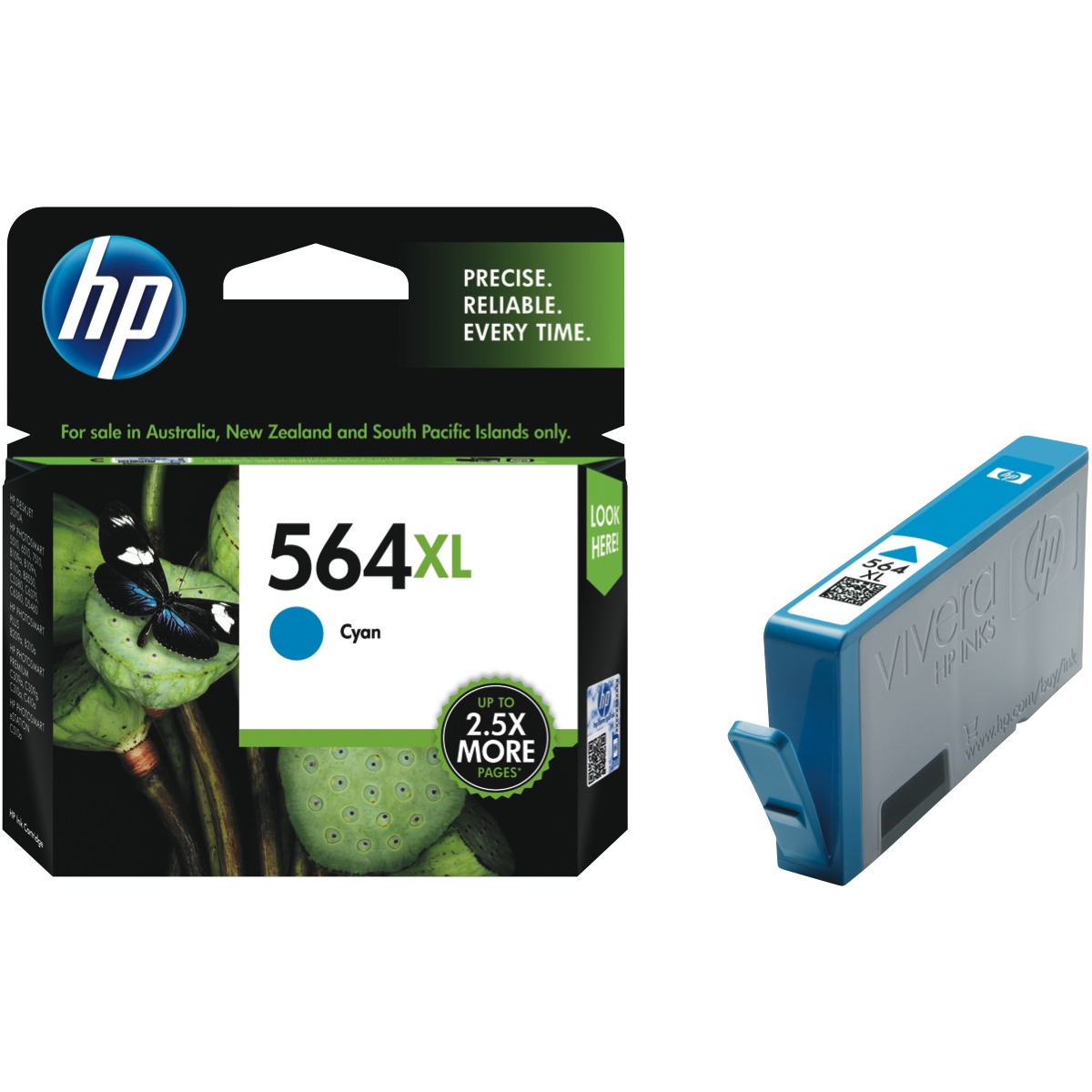 HP Inkjet Cartridge CB323WA-Cyan (No.564XL)