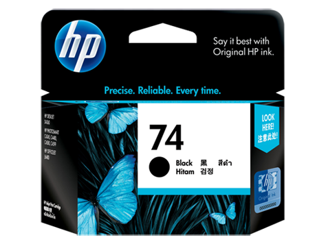 HP 打印机噴墨盒 HP CB335WA-Black (No.74)