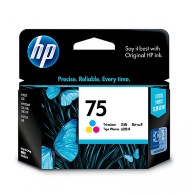HP 打印机噴墨盒 HP CB337WA-Tricolor (No.75)
