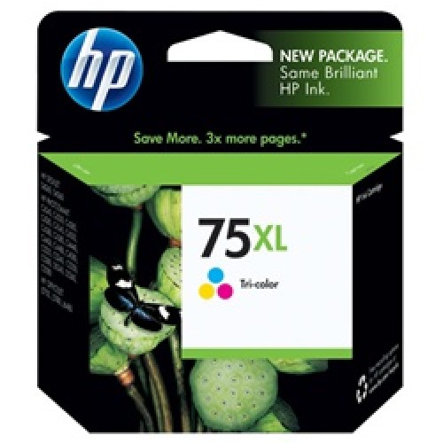 HP Inkjet Cartridge CB338WA-Tricolor (No.75XL)
