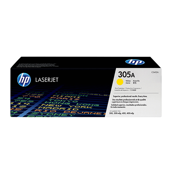 HP 鐳射打印机碳粉 HP CE412A-Yellow