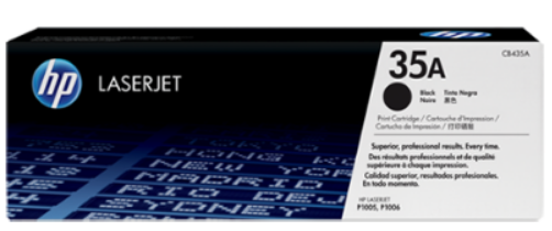 HP 鐳射打印机碳粉 HP CB435A-Black