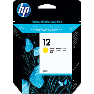 HP 打印机噴墨盒 HP C4806A-Yellow (No.12)