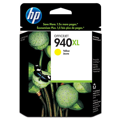 HP Inkjet Cartridge C4909AA-Yellow (No.940XL)