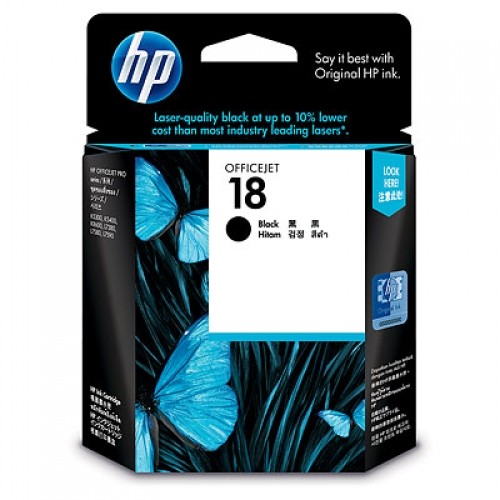 HP 打印機噴墨盒 HP C4936A-Black (No.18)