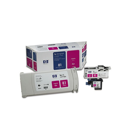 HP 打印機噴墨盒 HP C4992A-Magenta (No.81)