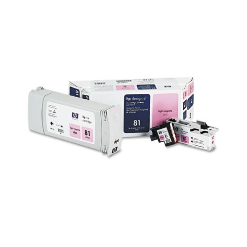 HP Inkjet Cartridge C4995A-Lt Magenta (No.81)