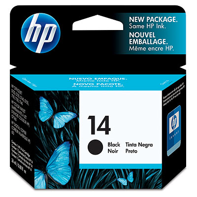 HP 打印机噴墨盒 HP C5011DA-Black (No.14)