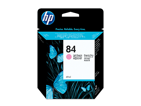 HP 打印機噴墨盒 HP C5018A-Lt Magenta (No.84)