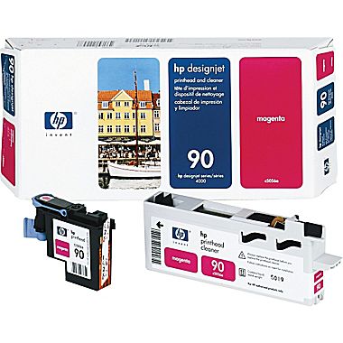 HP 打印機噴墨盒 HP C5056A-Magenta (No. 90)