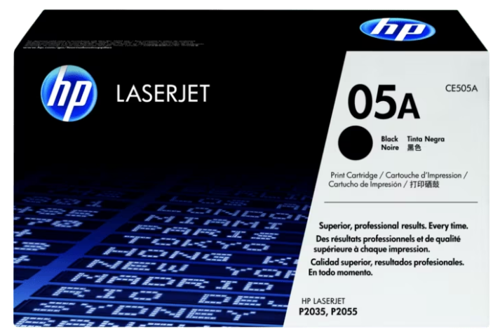 HP 鐳射打印機碳粉 HP CE505A-Black