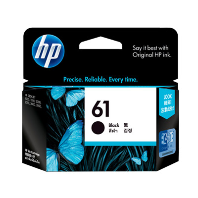 HP Inkjet Cartridge CH561WA-Black (No.61)