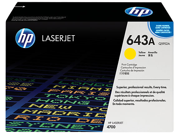 HP 鐳射打印機碳粉 HP Q5952A-Yellow