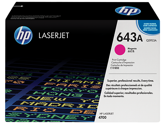 HP 鐳射打印機碳粉 HP Q5953A-Magenta