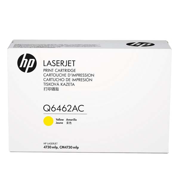 HP Laser Toner Cartridge HP Q6462AC-Yellow