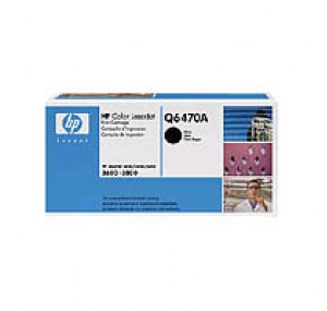 HP 鐳射打印機碳粉 HP Q6470A-Black