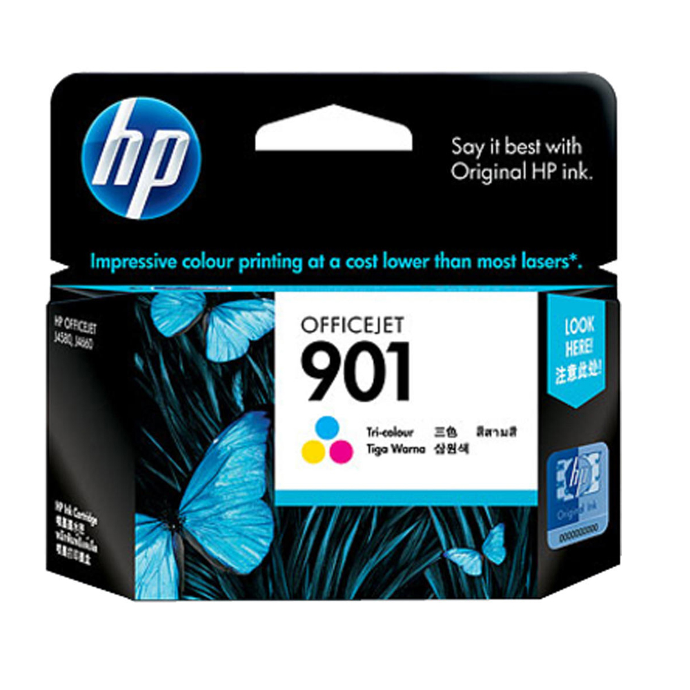 HP 打印机噴墨盒 HP CC656AA-Tri-color (No.901)