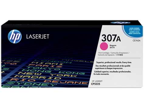 HP 鐳射打印機碳粉 HP CE743A-Magenta