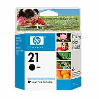 HP 打印机噴墨盒 HP C9351AA-Black (No.21)