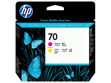 HP 打印機噴墨盒 HP C9406A-Magenta and Yellow (No.7