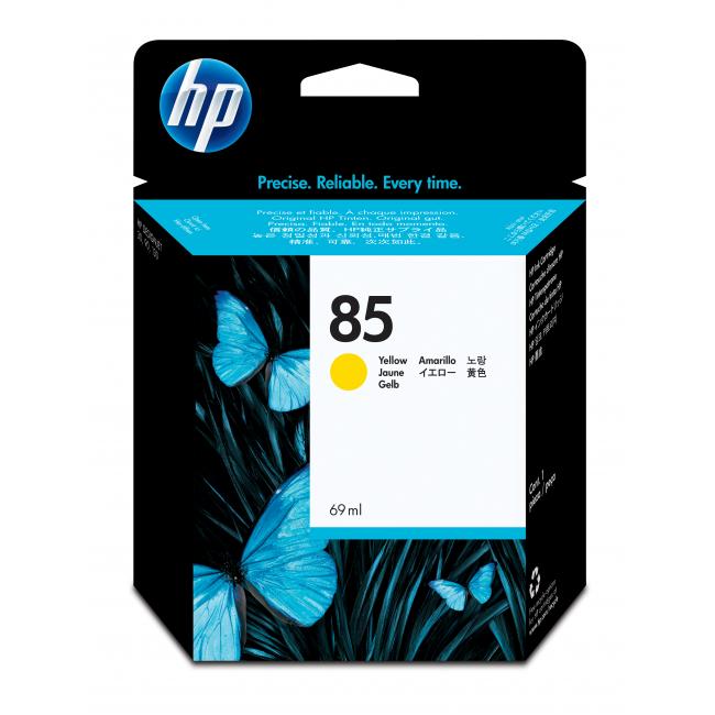 HP 打印机噴墨盒 HP C9427A-Yellow (No.85)