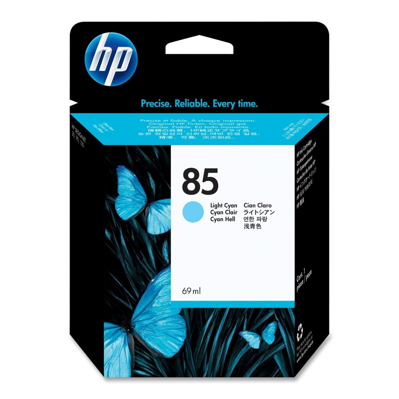 HP 打印机噴墨盒 HP C9428A-Lt Cyan (No.85)