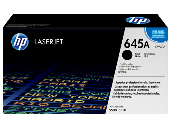 HP 鐳射打印機碳粉 HP C9730A-Black