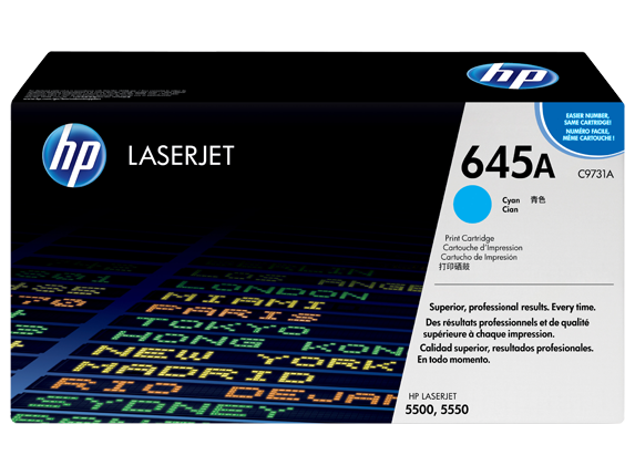 HP 鐳射打印機碳粉 HP C9731A-Cyan