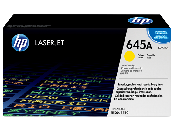 HP 鐳射打印機碳粉 HP C9732A-Yellow