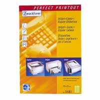 Z-Weckform Inkjet / Laser / Copier Label<White>-47
