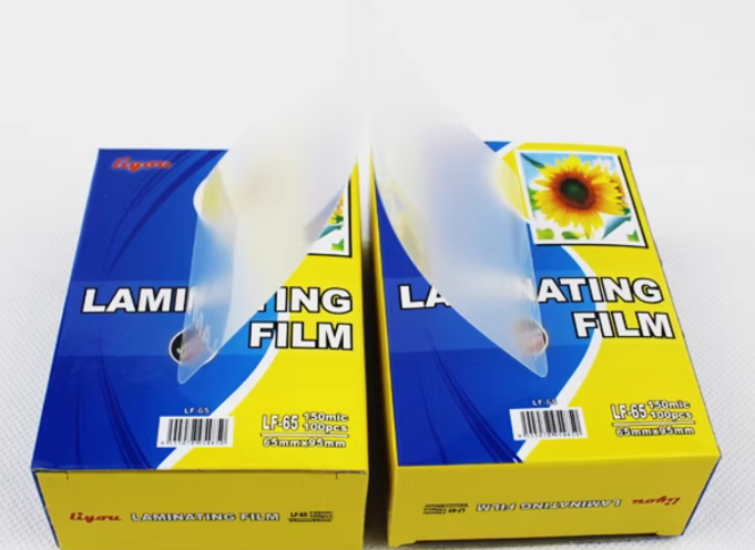 Liyou  L65mm x W95mm  透明過膠片 <150mic>100張