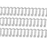 8mm ( 2Hole/Inch) Binding Metal Press Ringer
