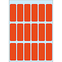 Herma 方型标签贴 <红色> 3652 (90pcs) / 12mm x 34mm