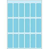 Herma 方型标签贴 <蓝色> 3653 (90pcs) / 12mm x 34mm