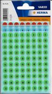Herma 數字標籤貼 No.1160 / 4129 (8mm die) / 5Sheet / 藍色