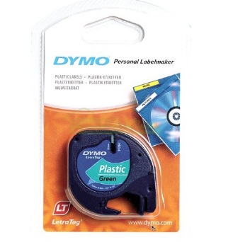 Dymo 带模 Letratag胶质标签带 12毫米 x 4米 绿色