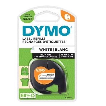 Dymo 帶模 Letratag膠質標籤帶 12毫米 x 4米 黃色