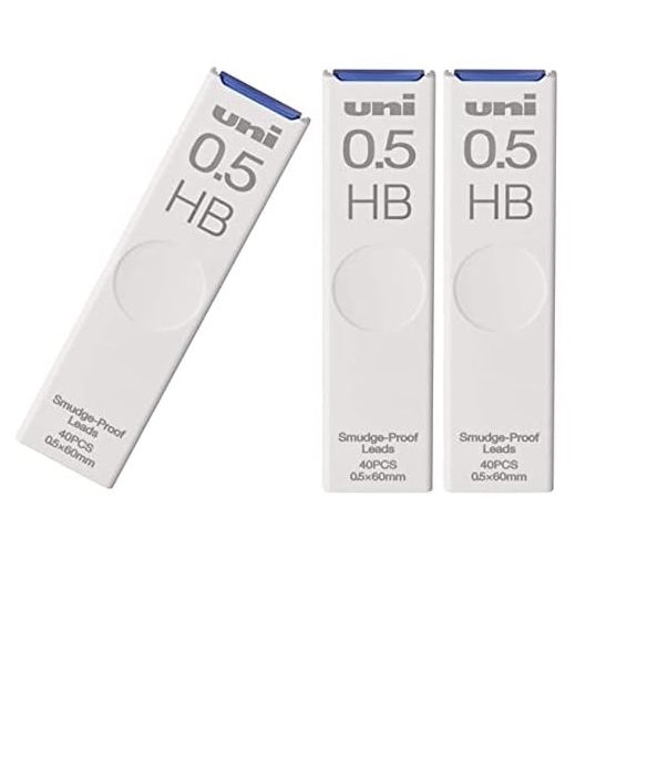 三菱特硬铅芯 ULS-05 <0.5mm> HB / 40枝/筒