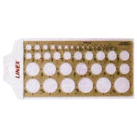 畫圓型硬身繪圖版 (154804) <橙色>